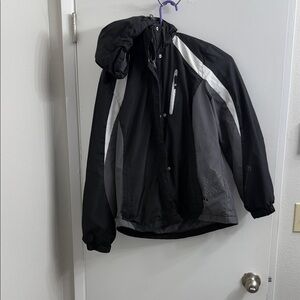 Free Country Black and Gray Utility Jacket